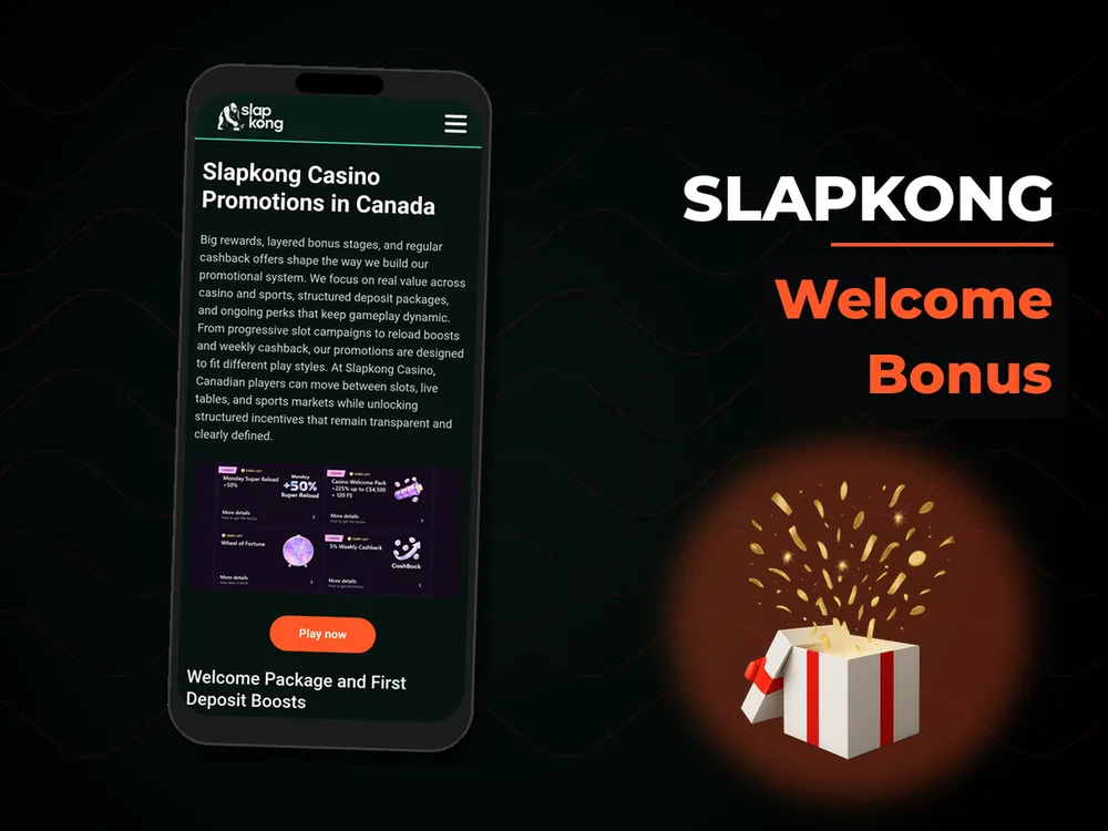 Slapkong - Welcome Bonus