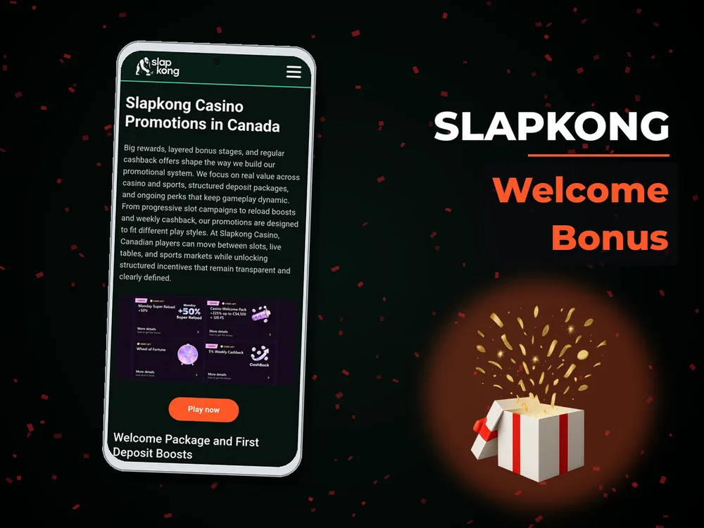 Slapkong - Welcome Bonus